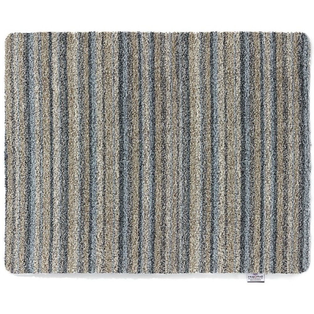 HUG RUG PLAIN RIBBON GREY 80CM X 100CM