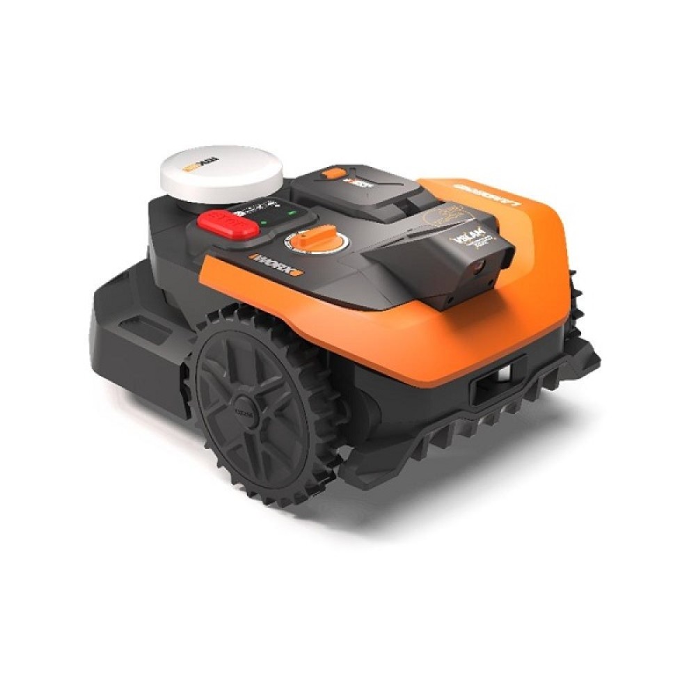 WorX Landroid Vision AI RTK Cloud 500m2 Wireless Orange Robotic Lawn Mower WR305E