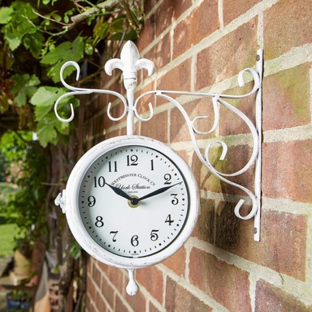 YORK CLOCK - CREAM or BRONZE