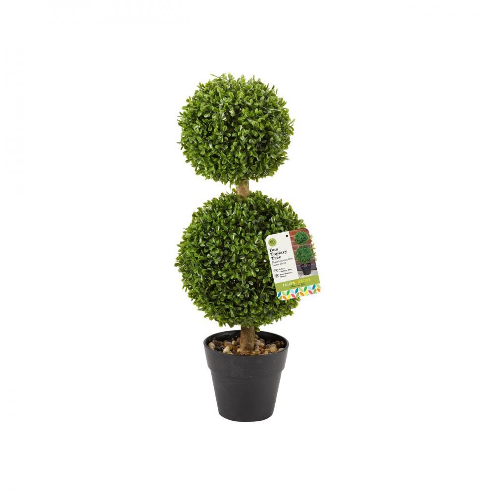 DUO TOPIARY TREE - 60CM