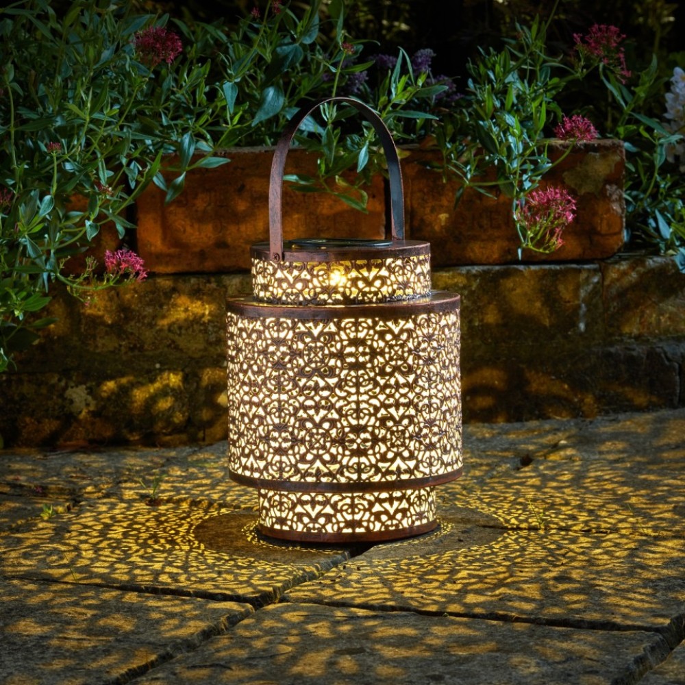 SOLAR POWERED - TANGIER LANTERN