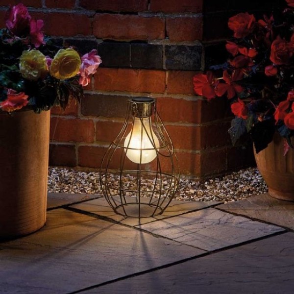 SOLAR POWERED - EUREKA! RETRO LANTERN