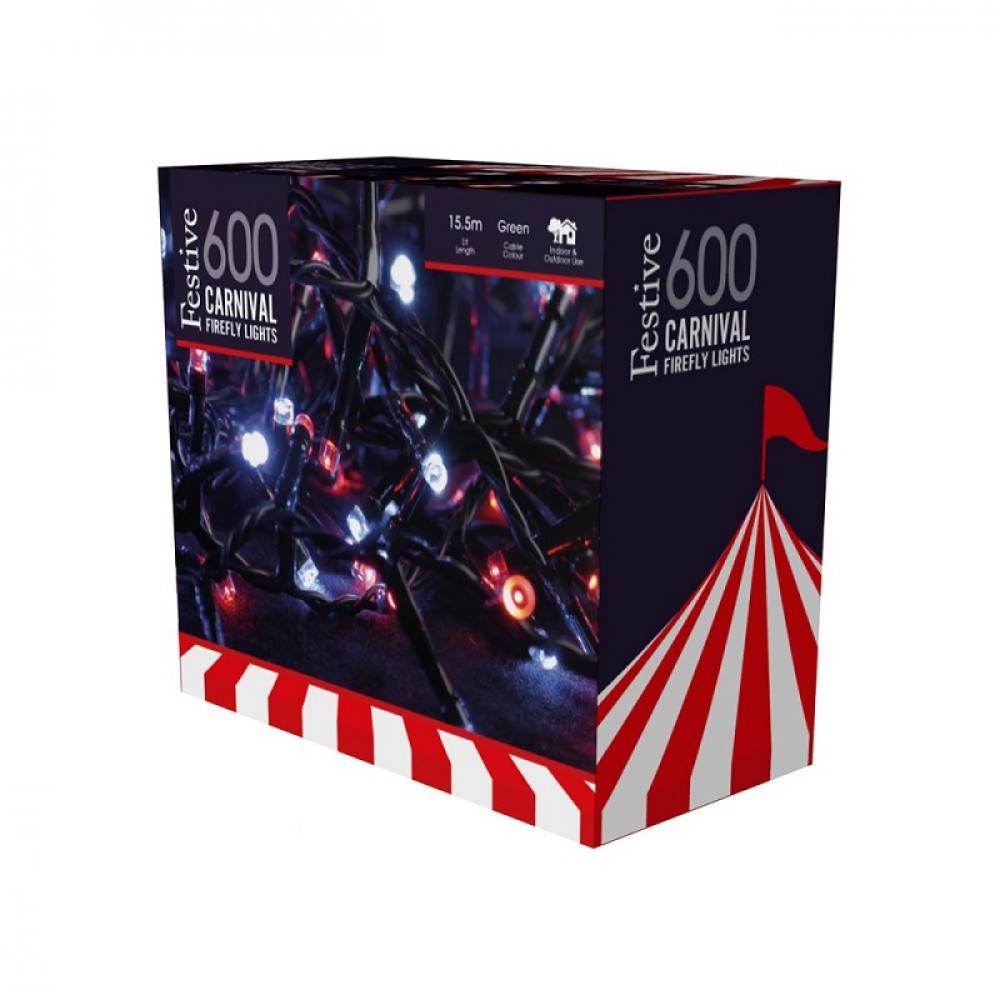 FESTIVE 600 Carnival Firefly Lights