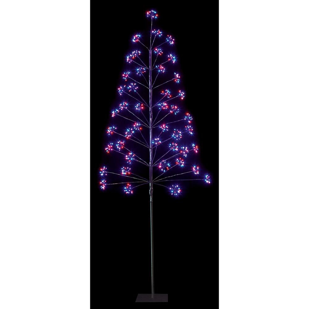 LED MICROBRIGHTS TREE - BLACK - RAINBOW LEDs