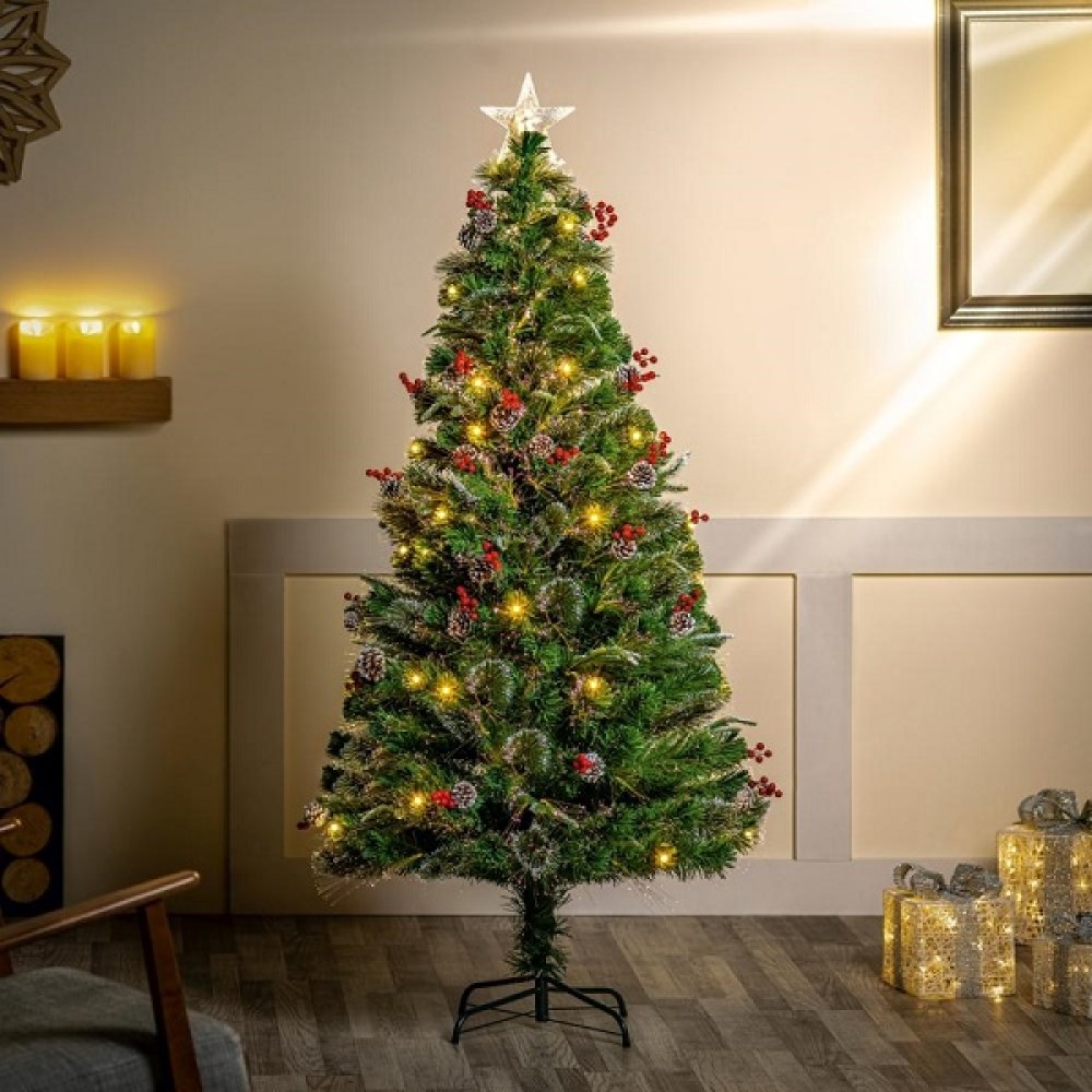 FIBRE OPTIC NEW JERSEY TREE - 1.8M