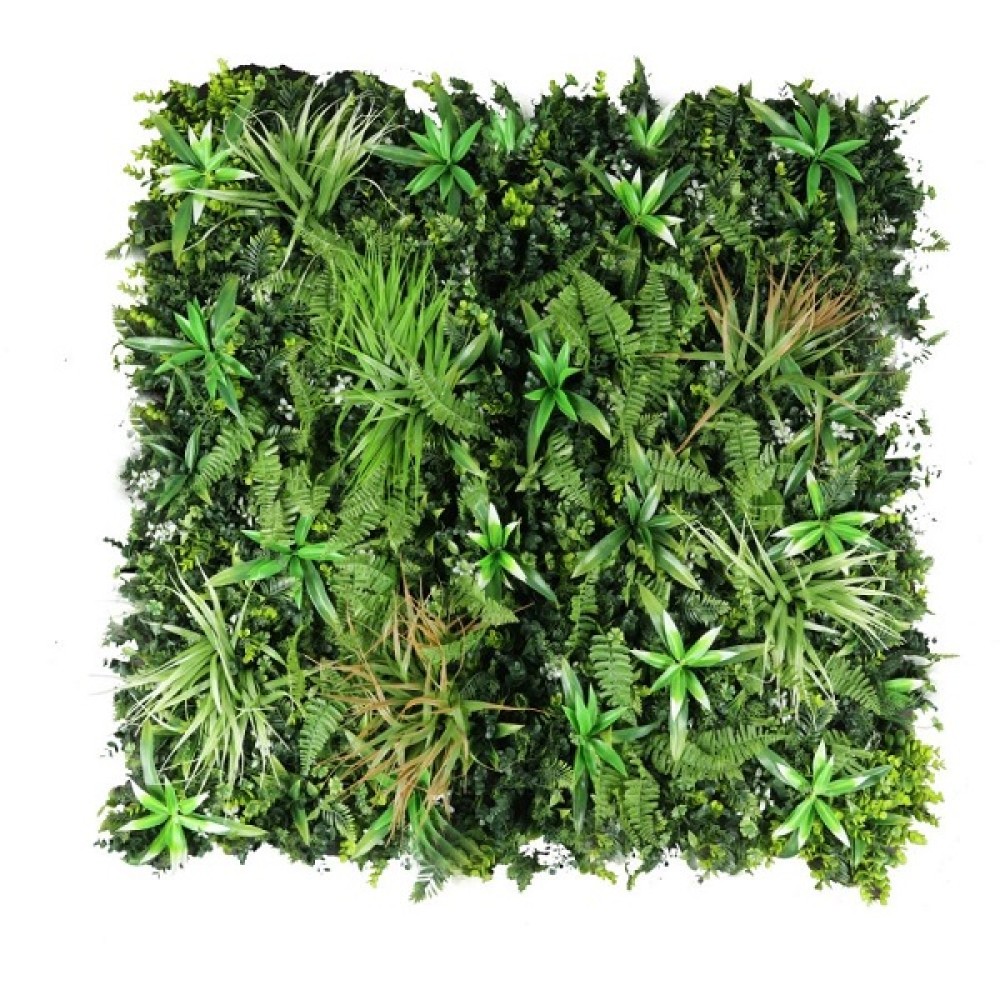 ARTIFICIAL SPIDER FERN LIVING WALL - 1M