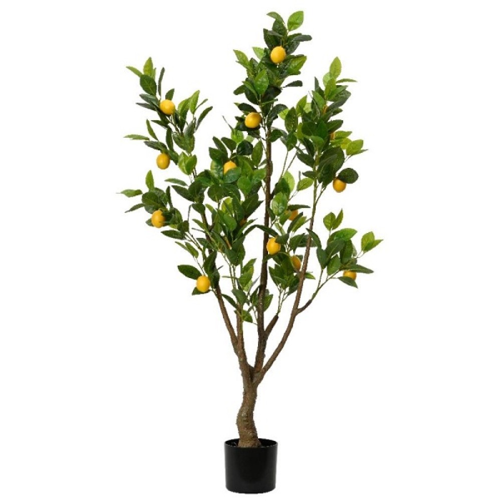 ARTIFICIAL POTTED LEMON TREE - 92CM