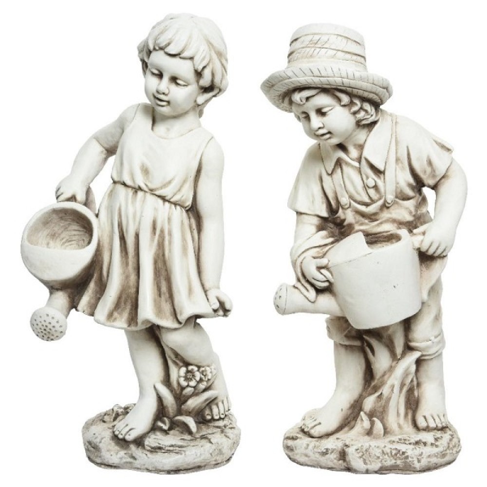 STANDING CHILDREN STATUES BOY OR GIRL