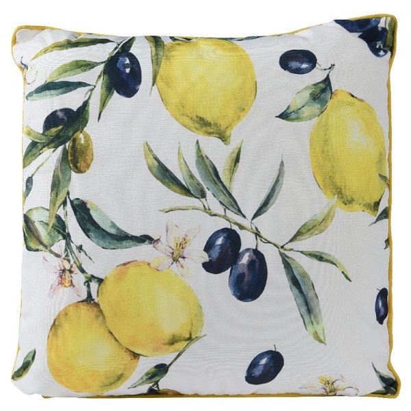 OUTDOOR LEMON SCATTER CUSHIONS*