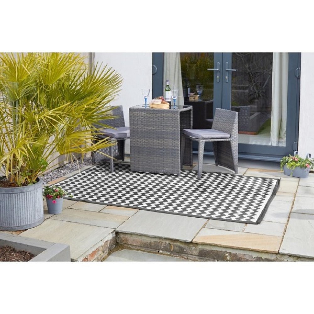 ATLANTIS OUTDOOR RUG - ONYX 150CM X 210CM