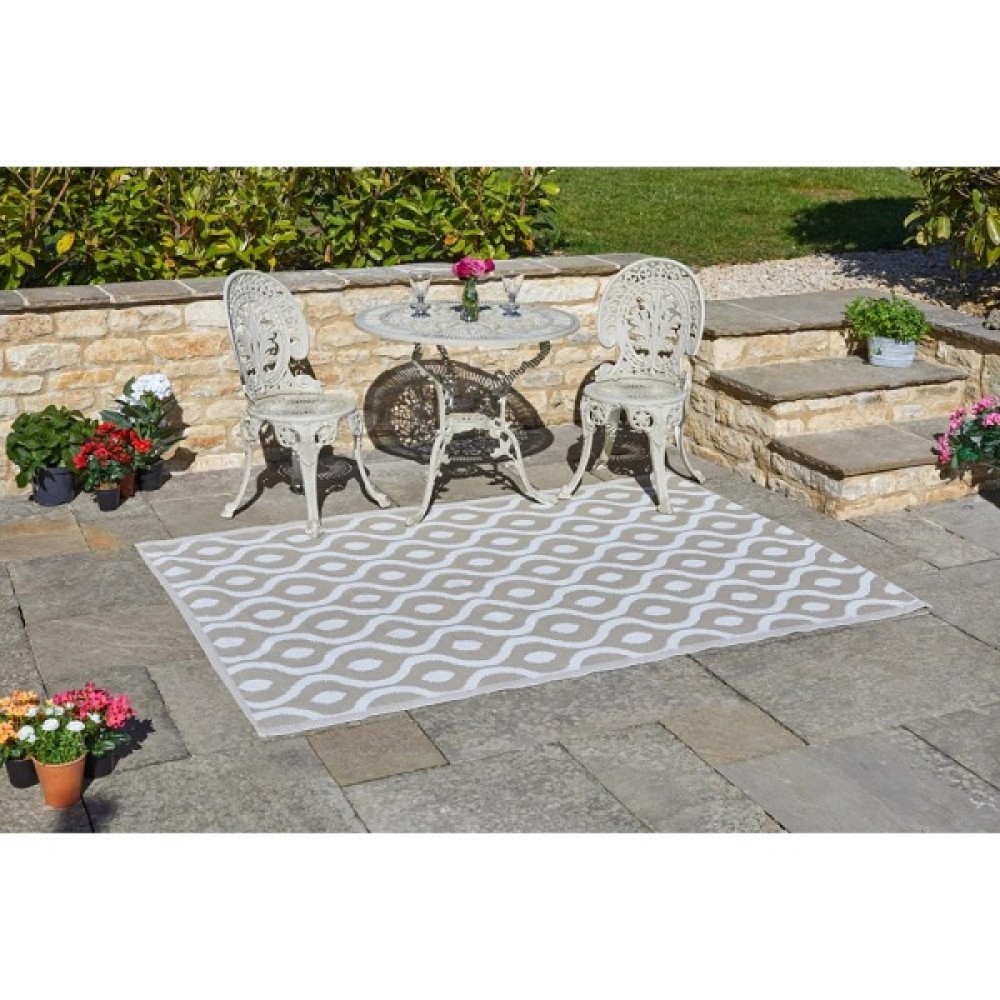 NEPTUNE OUTDOOR RUG - MOCHA 160CM X 230CM