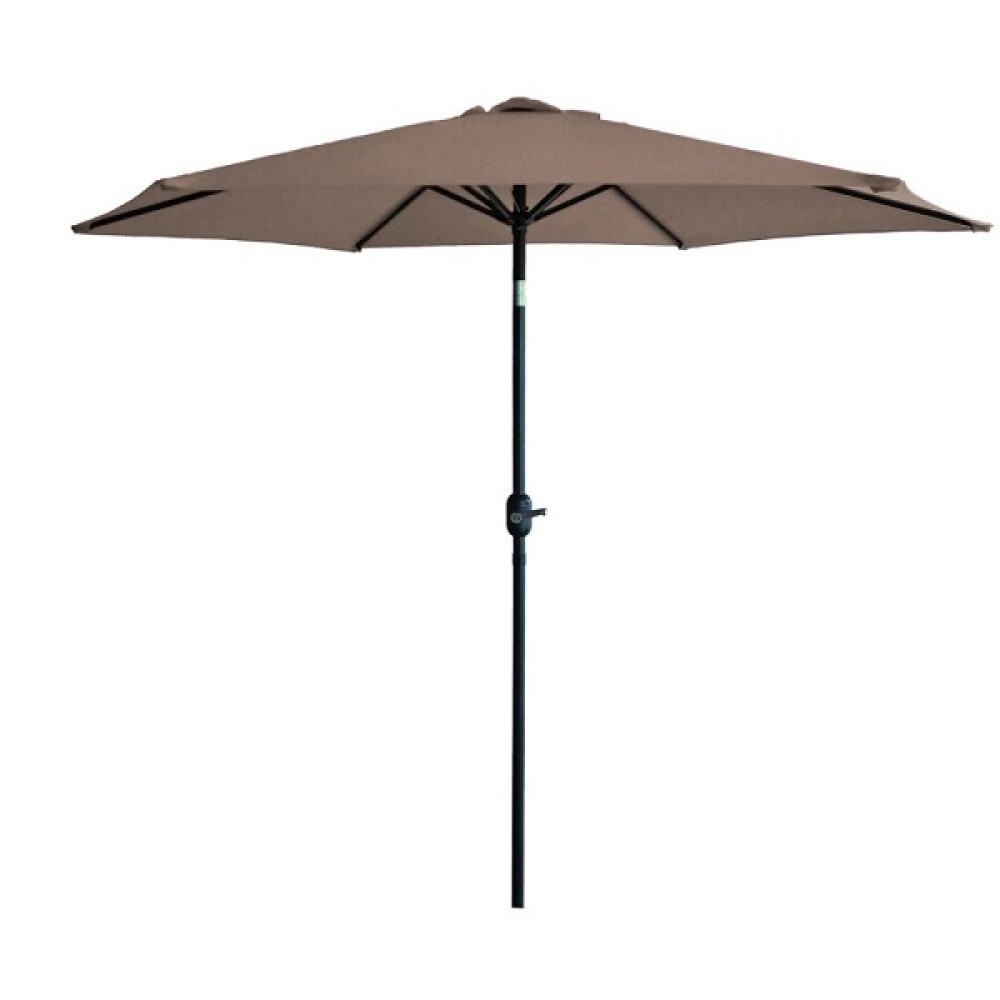 2.7MT ALUMINIUM PARASOL - STONE