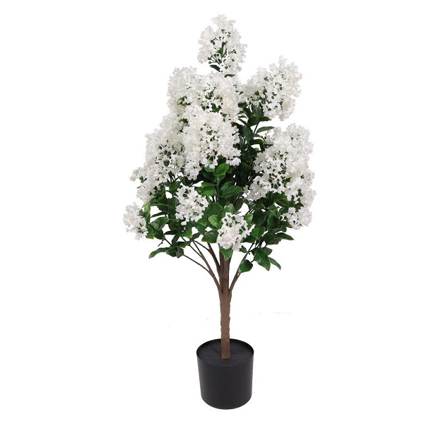 Artificial White Lilac - 90cm