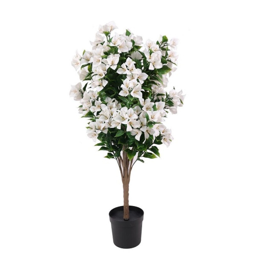 Artificial White Bougainvillea - 90cm