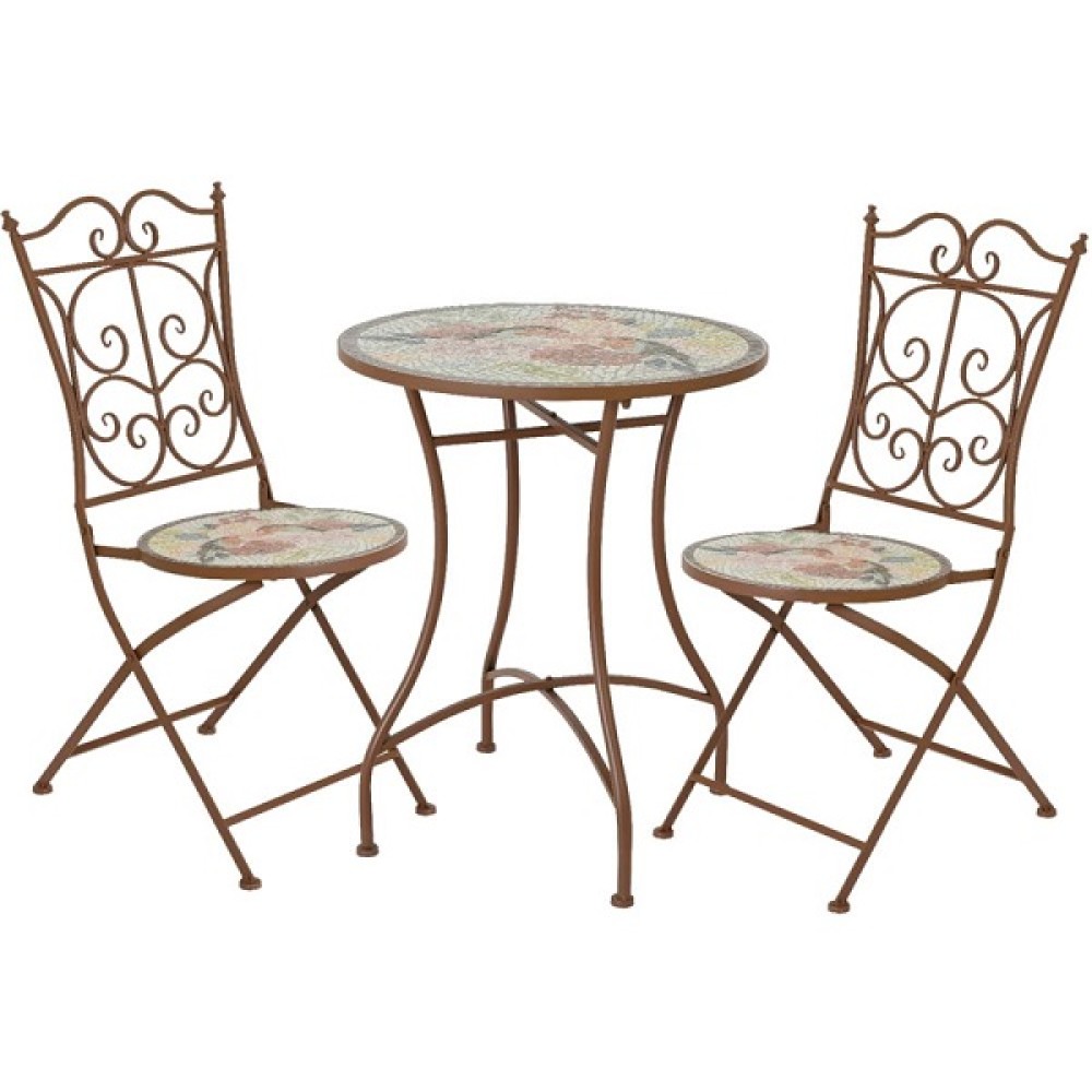 Lyon Mosaic Bistro Set Table