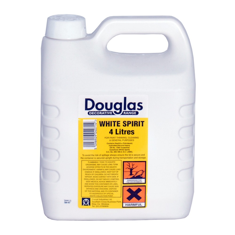 4 LITRE DOUGLAS WHITE SPIRITS