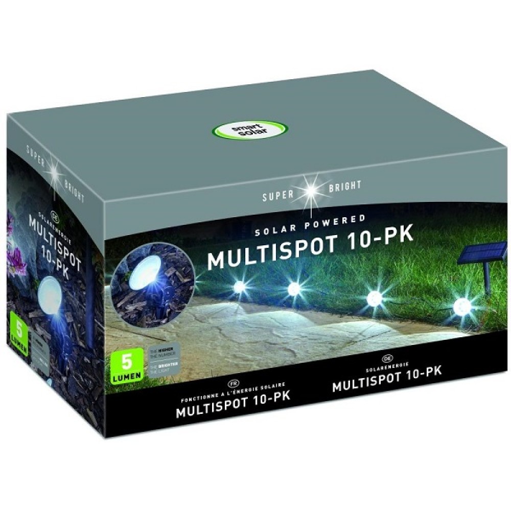 SUPER BRIGHT MULTISPOT - SET OF 10