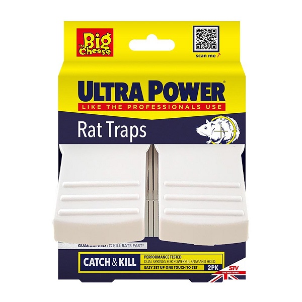 STV149 ULTRA POWER RAT TRAPS -TWIN PK