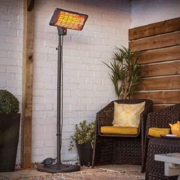 GREY SERIES STANDING QUARTZ HEATER
