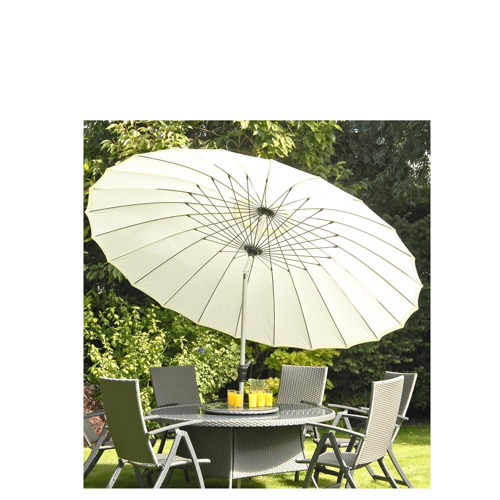 SHANGHAI PARASOL 2.7M CREAM CRANK & TILT