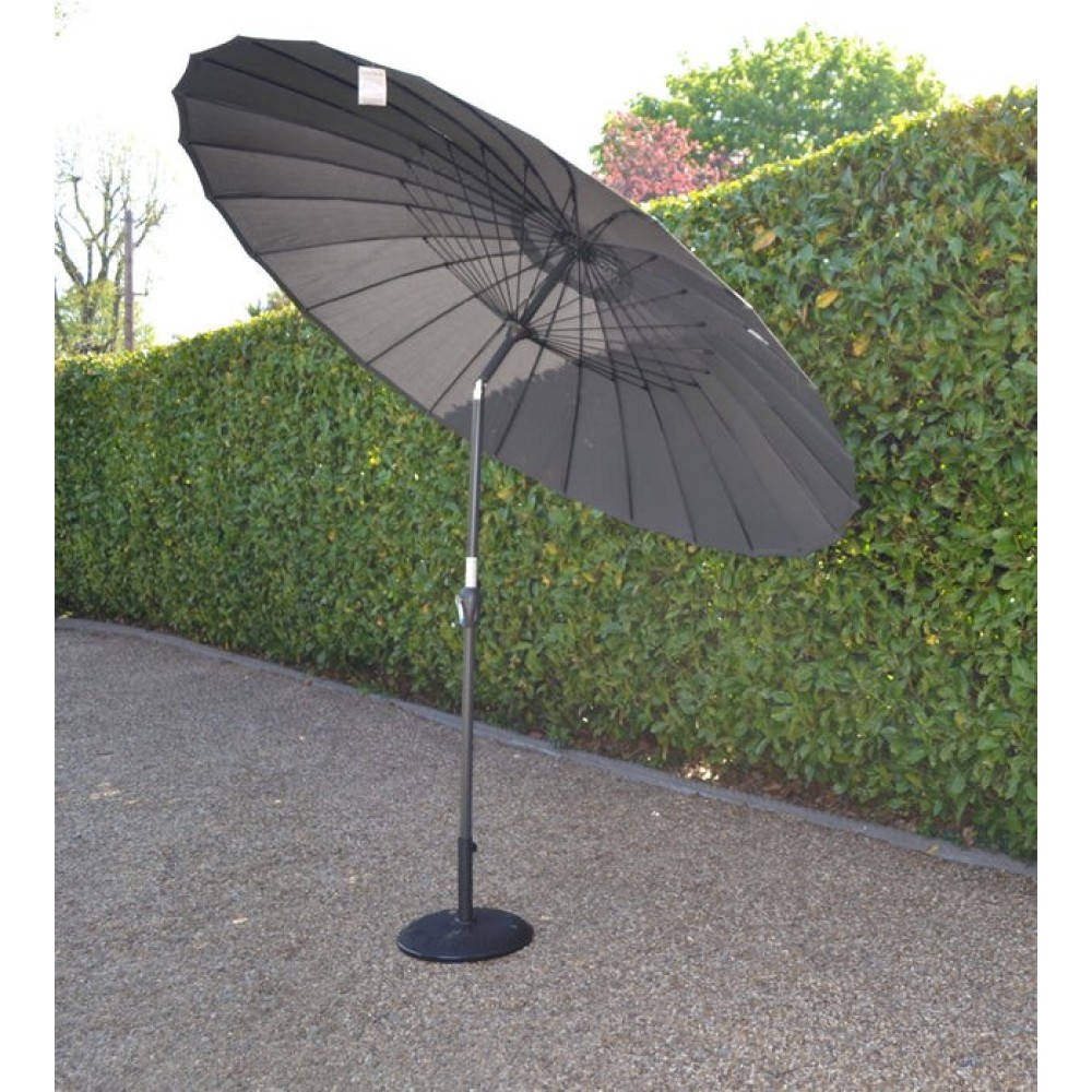 SHANGHAI PARASOL 2.7M CHARCOAL CRANK & TILT