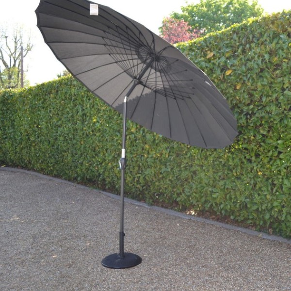 SHANGHAI PARASOL 2.7M CHARCOAL CRANK & TILT