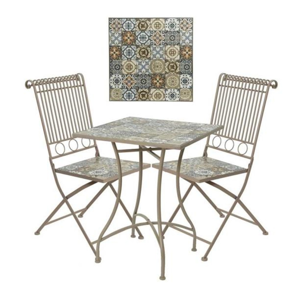 SEVILLE MOSAIC BISTRO SET