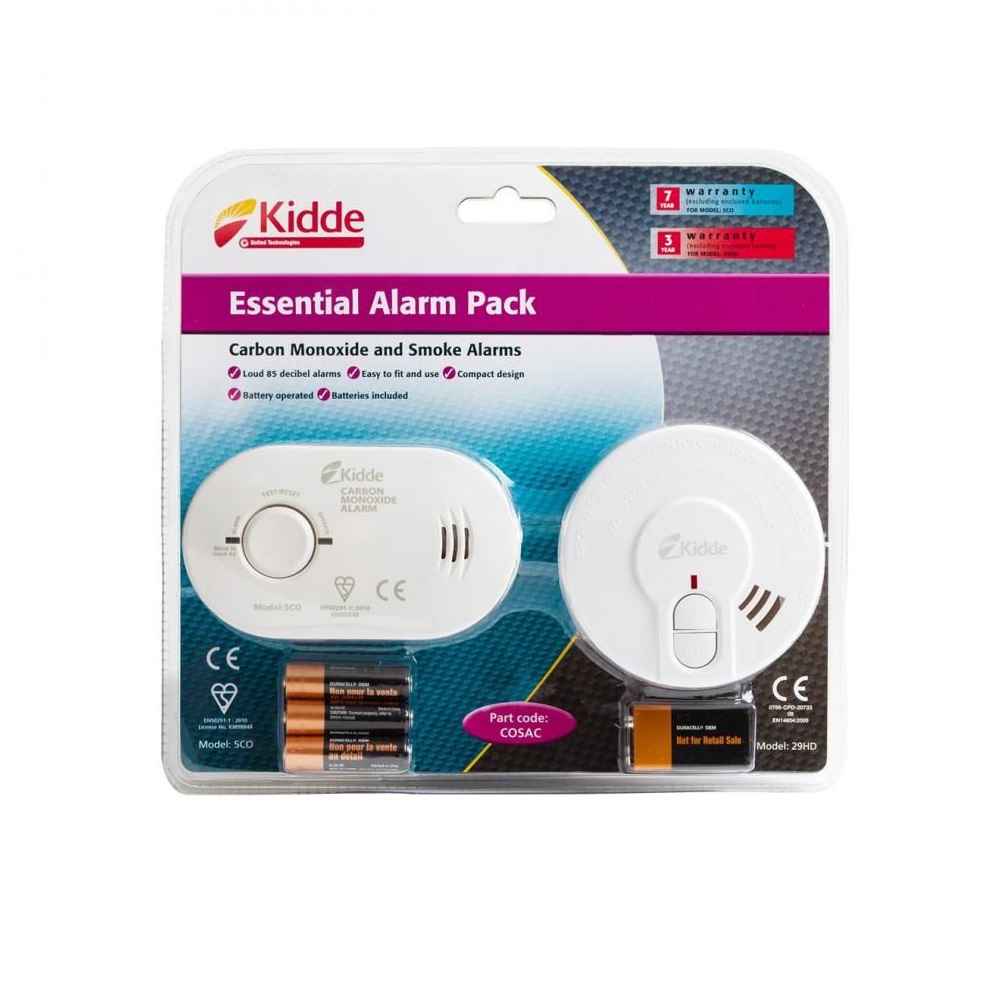 KIDDE ESSENTIAL SMOKE & CARBON MONOXIDE ALARM