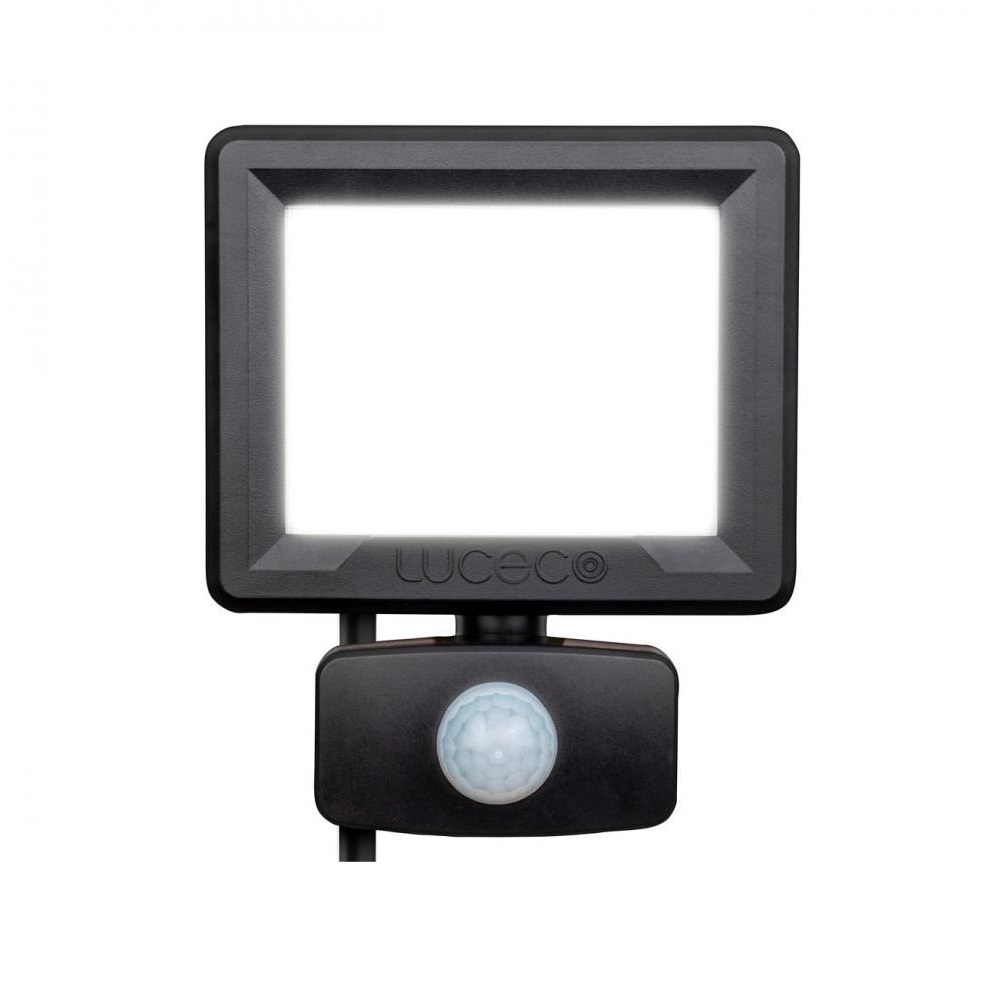 20W LUCECO SLIMLINE LED FLOODLIGHT PIR SENSOR