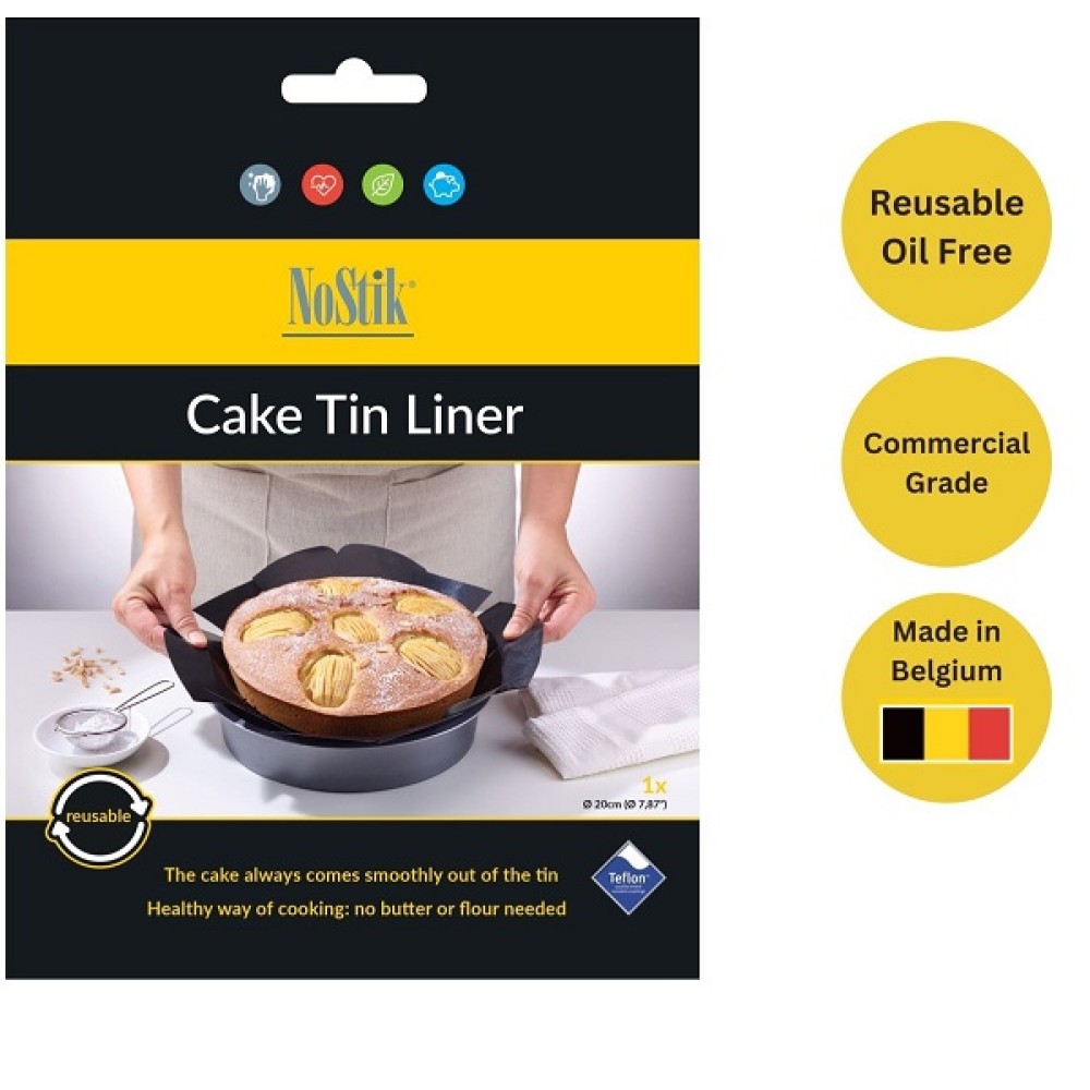 CAKE TIN LINER ROUND 20CM