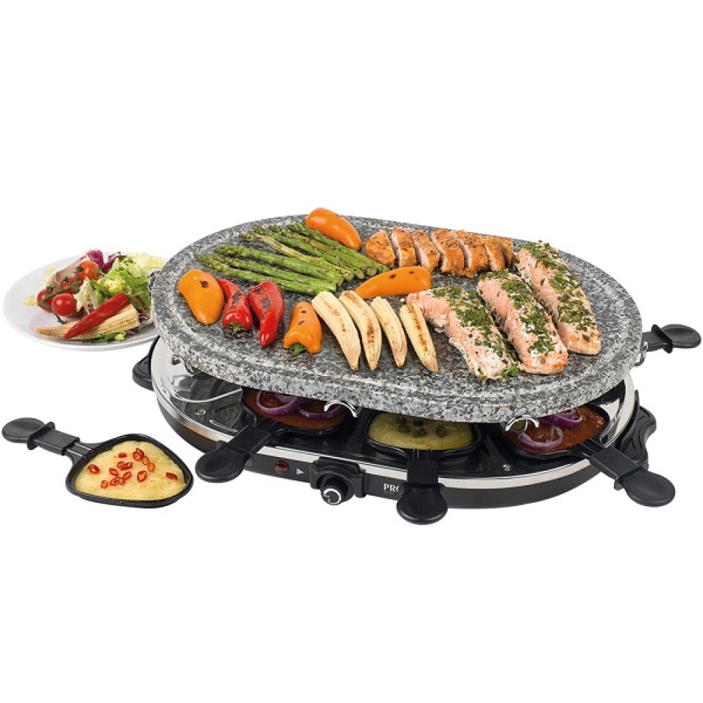 PROGRESS  8PCE RACLETTE GRILL