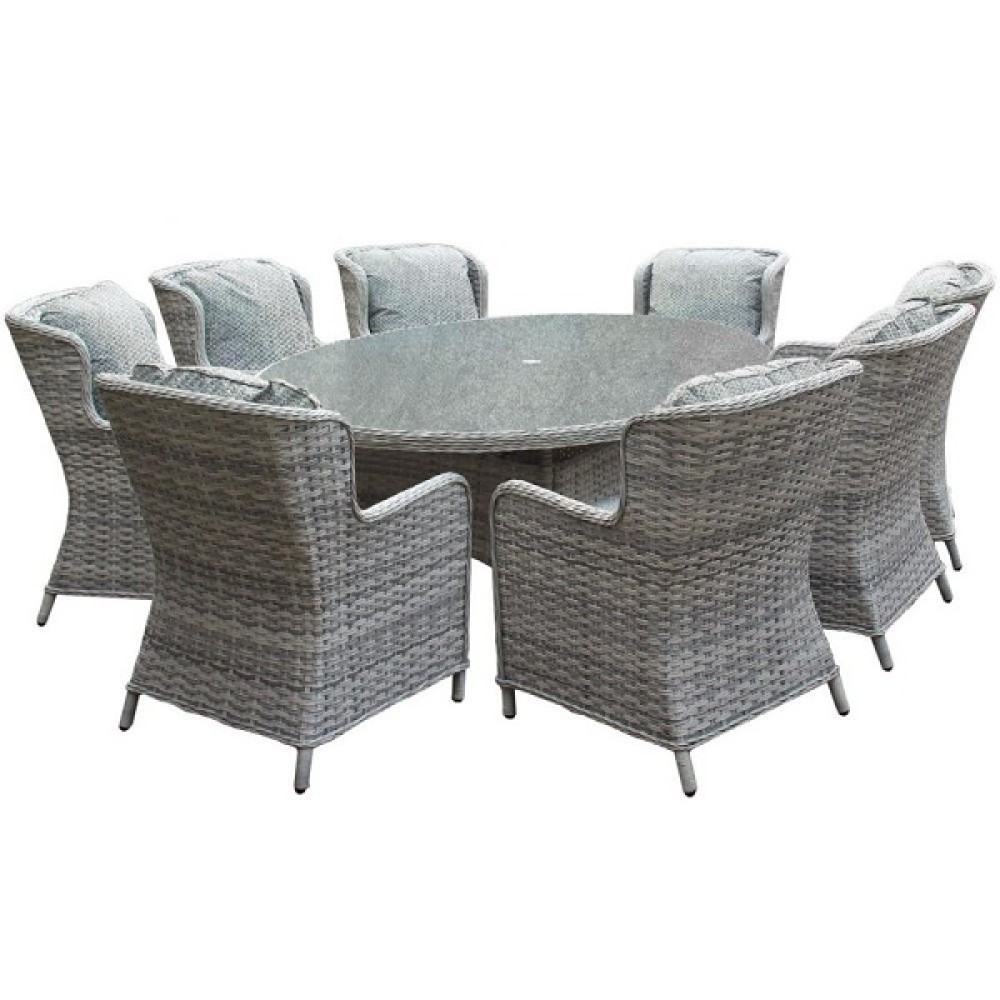 Avignon 6-Seater Oval Dining Set