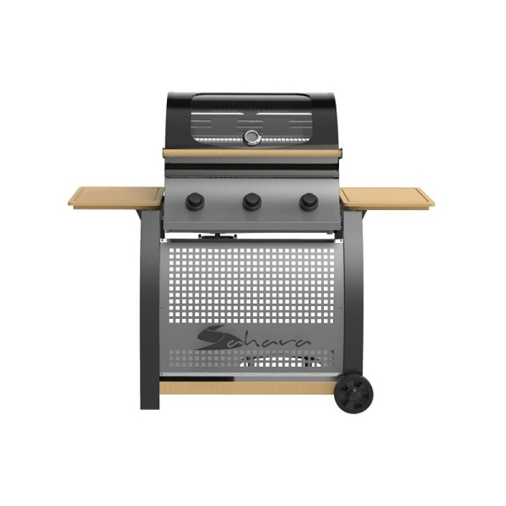 SAHARA SUPREME 3 BURNER GAS BBQ