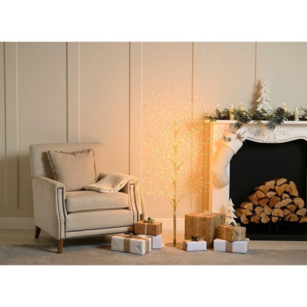 DEWDROP LED STARBURST TREE Warm White - 150CM