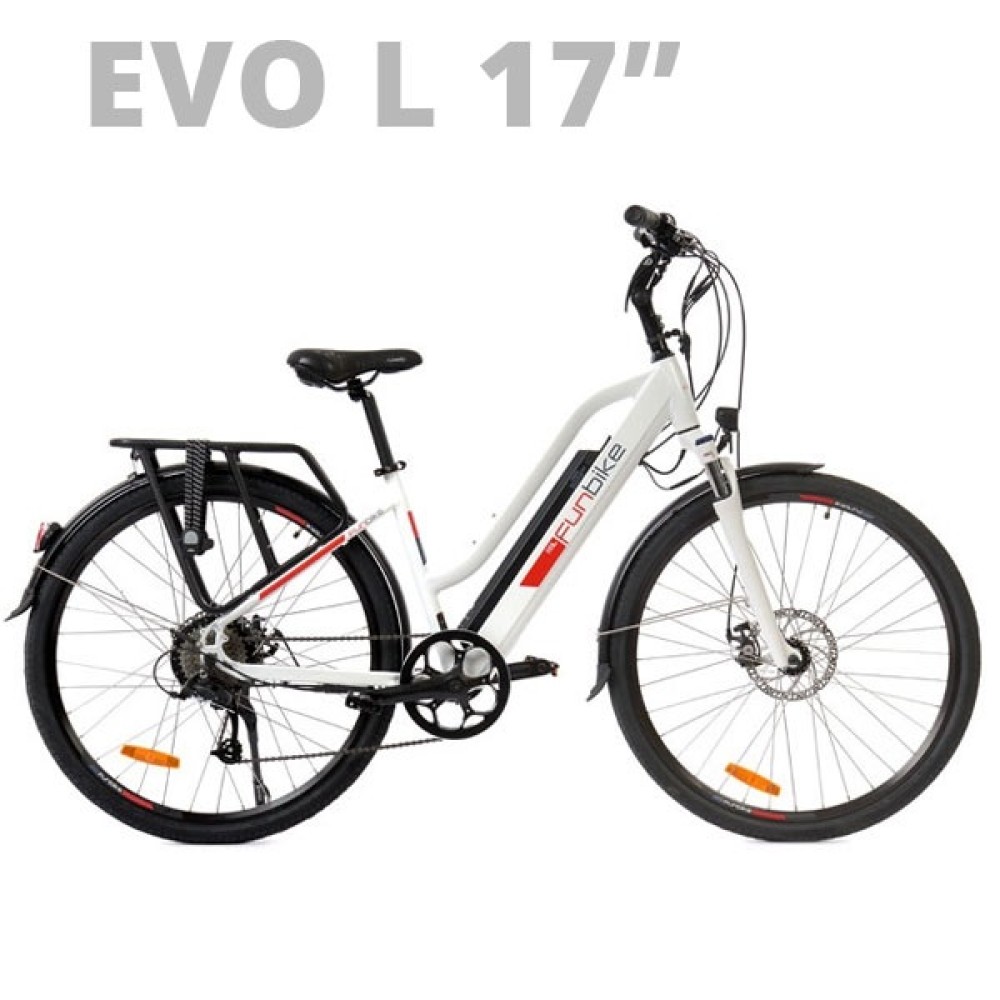 ELECTRIC BIKE EVO L WHITE