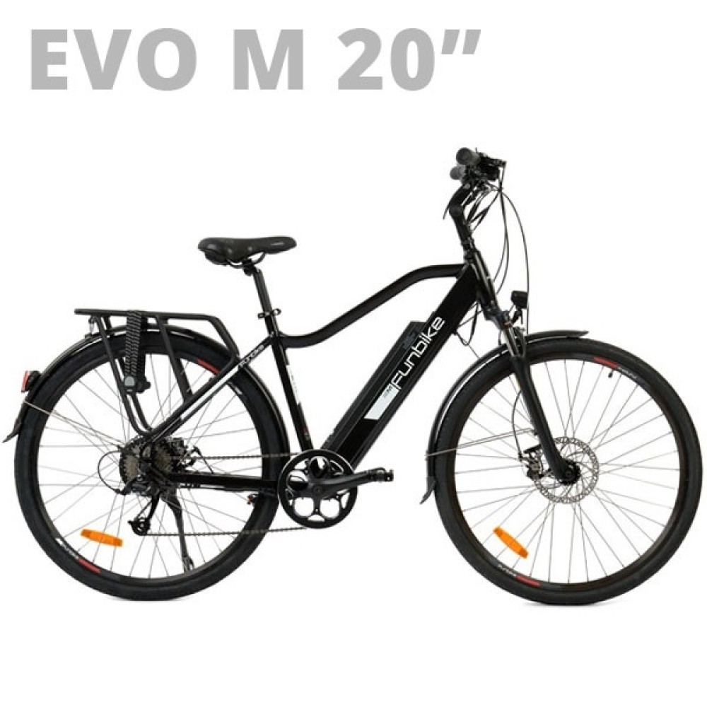 FUNBIKE EVO M BLACK ELECTRIC BIKE