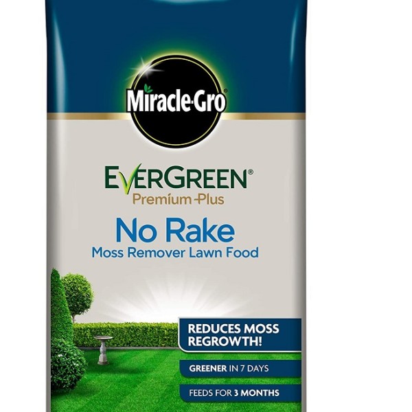 20KG MIRACLE GROW EVERGREEN "NO RAKE"