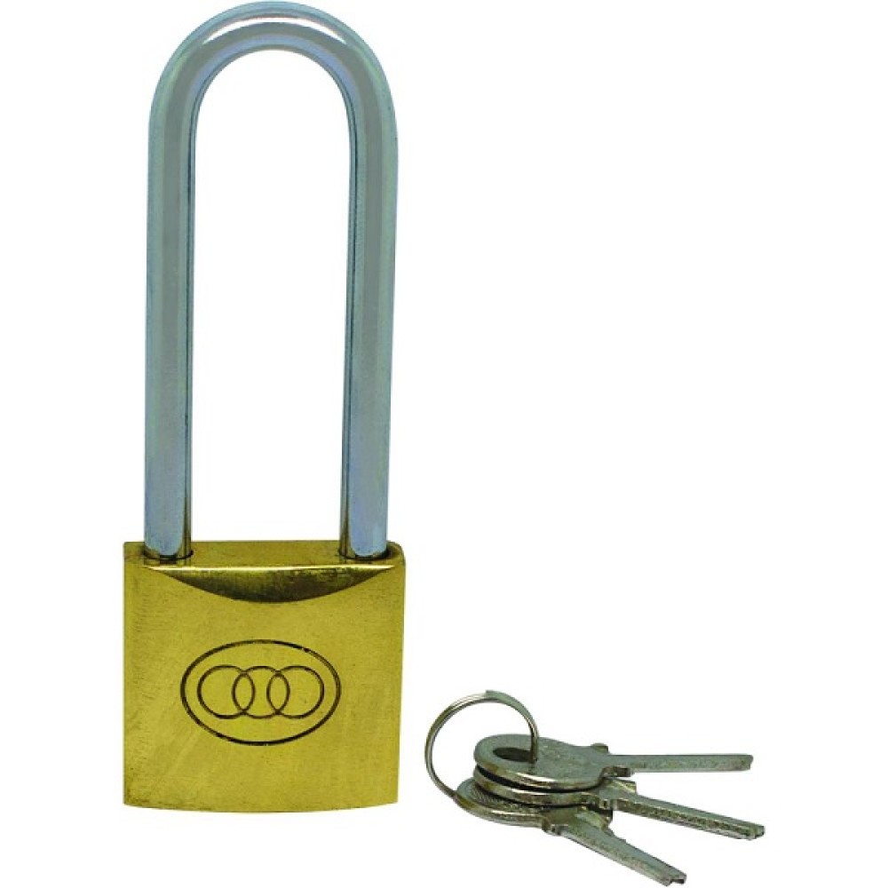 38MM TRI-CIRCLE L/SHACKLE PADLOCK L264