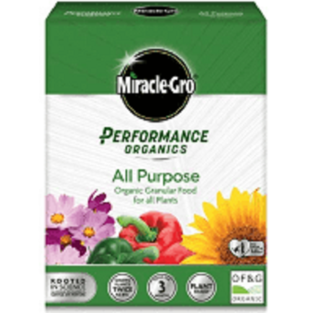 2KG MIRACLE-GRO PERFORMANCE ORGANICS