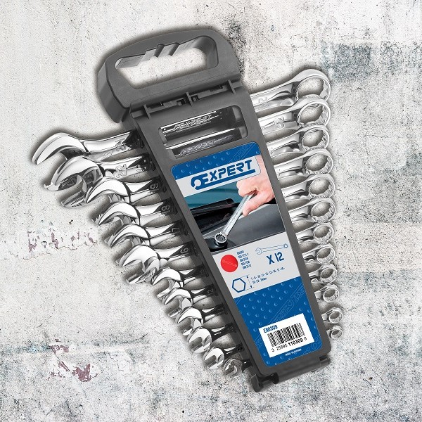 EXPERT 12 PIECE COMBINATION  SPANNER SET