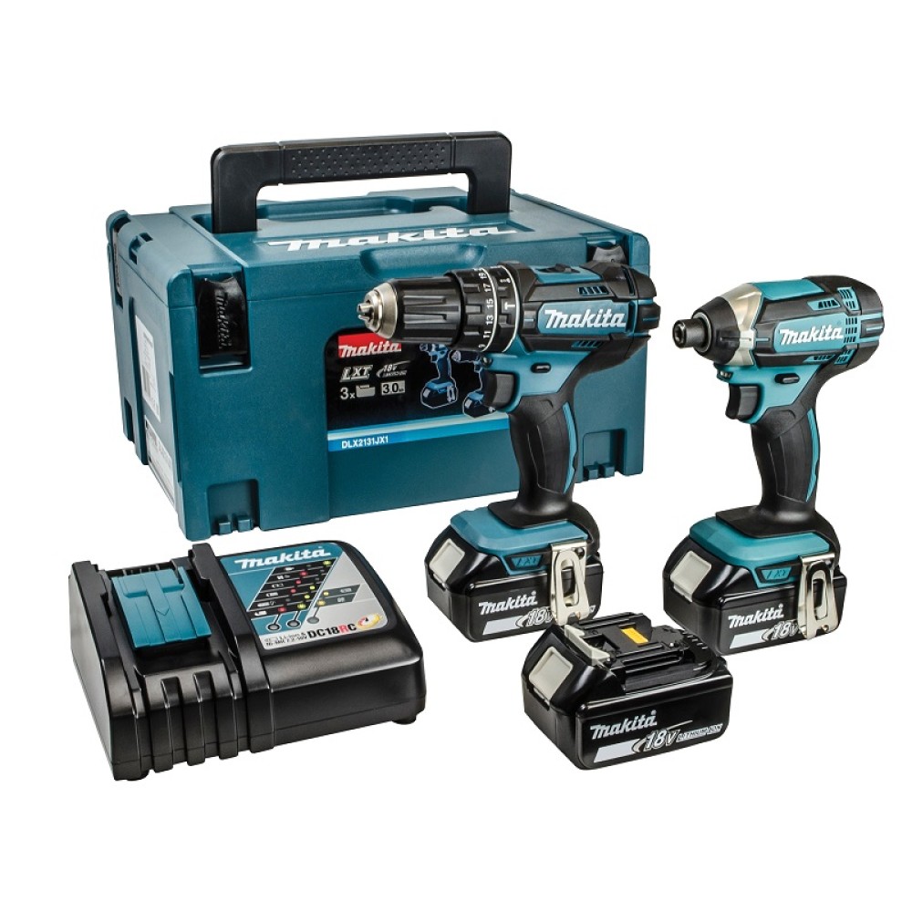 MAKITA 18V COMBI DRILL & IMPACT DRIVER TWIN PACK