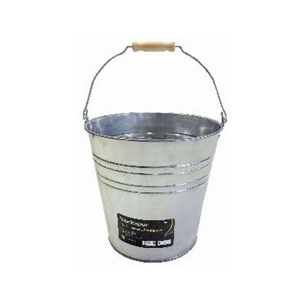 BLACKSPUR 15L GALVANISED STEEL BUCKET GB204