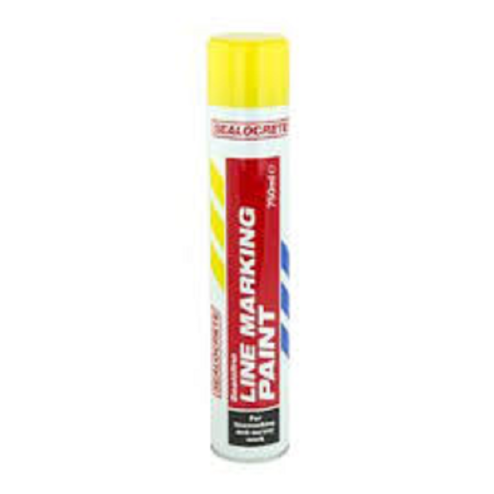 SEALOCRETE 750ML YELLOW LINE MARKING PAINT