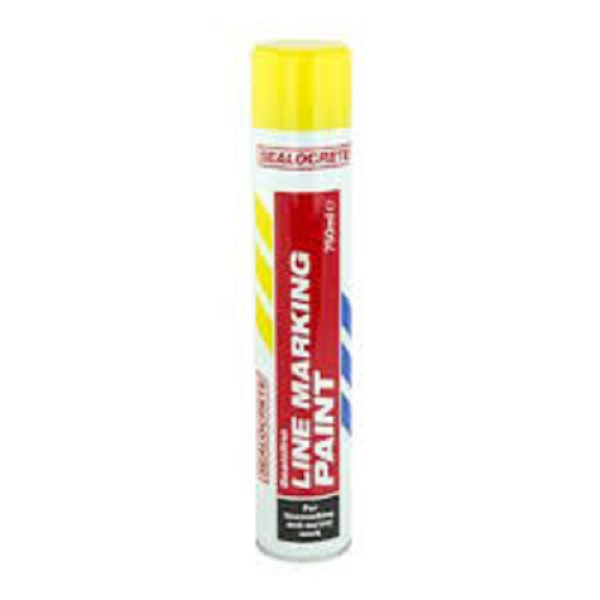 SEALOCRETE 750ML YELLOW LINE MARKING PAINT