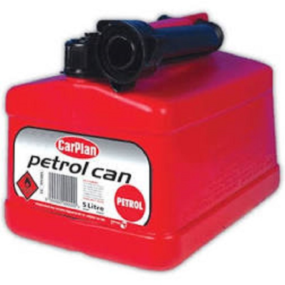 TETRA PETROL CAN RED 5 LITRE 230159