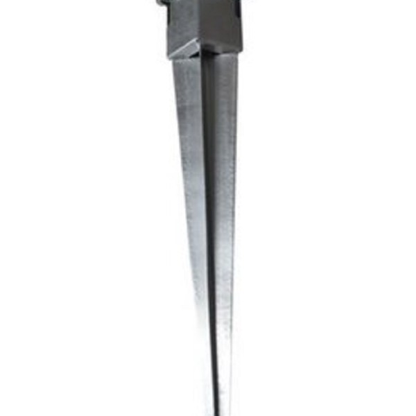 LONG GALVANIZED SPIKE POST SUPPORT 75 X 600MM