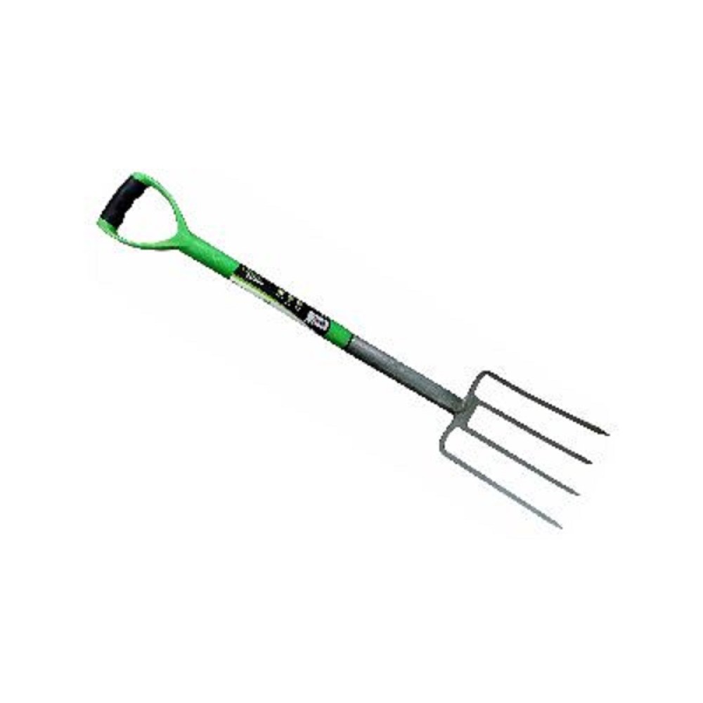 GREEN BLADE DIGGING FORK PLASTIC HANDLE GF100