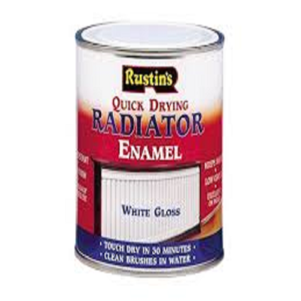 250ML RUSTINS QUICK DRYING RADIATOR GLOSS