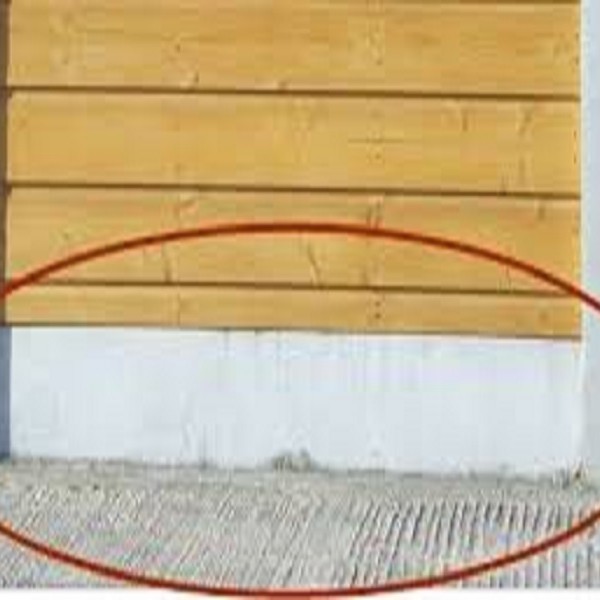 6FT CONCRETE PLINTH FOR PANEL POST