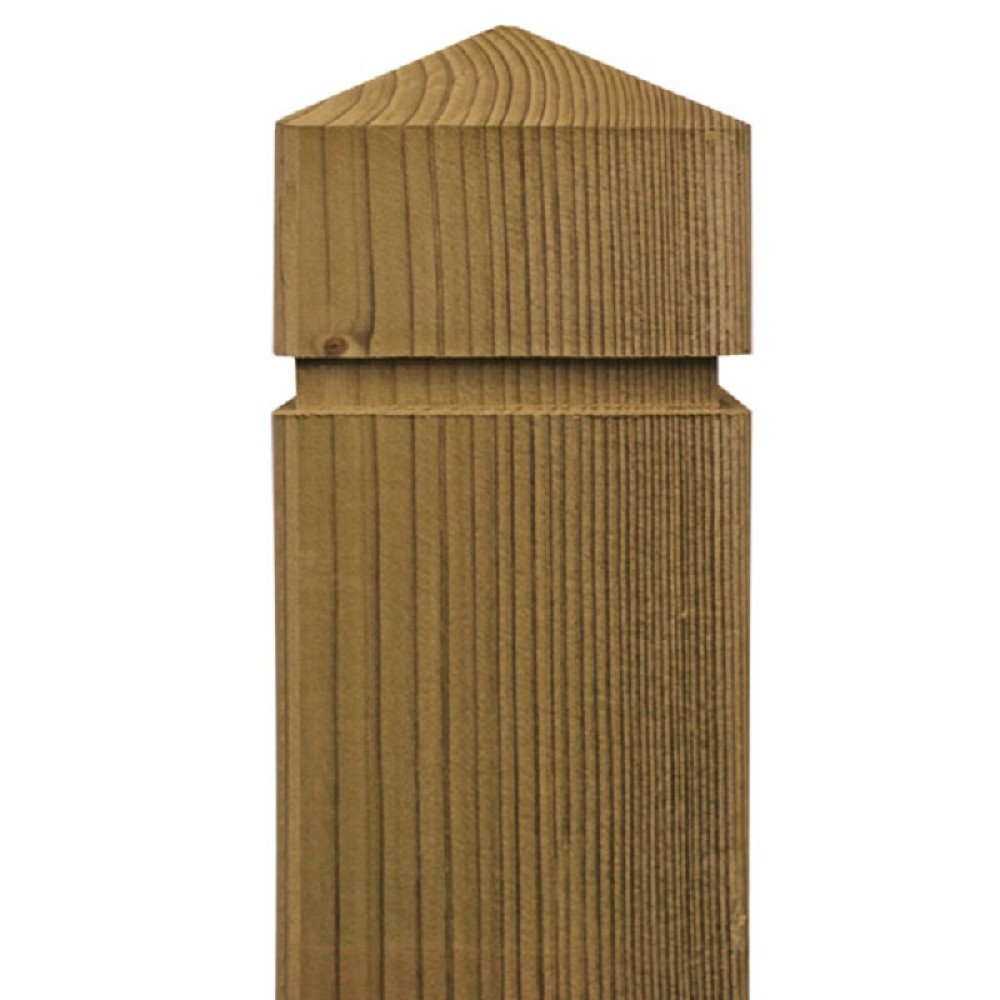 SHAPED DECKING POSTS 95 x 95 X 1.8MT